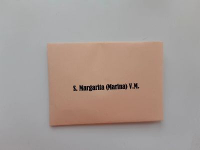 Лот: 17443315. Фото: 1. мощевик ( с мощами) мученица Маргарита... Иконы