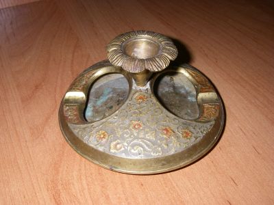 Лот: 14976432. Фото: 1. Подсвечник-пепельница. Предметы интерьера и быта