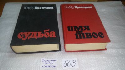 Лот: 10671629. Фото: 1. Судьба. Имя твое (к-кт из 2 книг... Художественная