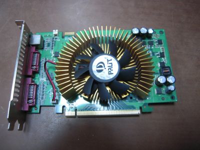 Лот: 11639666. Фото: 1. Видеокарта PCI-E GeForce 8600GT... Видеокарты