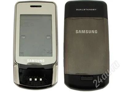 Лот: 1796848. Фото: 1. Корпус Samsung B5702 (черный). Корпуса, клавиатуры, кнопки