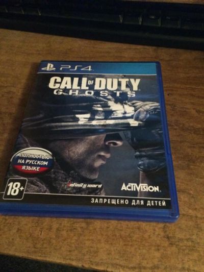 Лот: 6638621. Фото: 1. Диск call of duty ghosts PS4 playstation... Игры для консолей