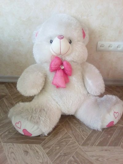 Лот: 9439213. Фото: 1. Заяц(медведь) мягкий. Мягкие