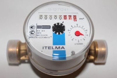 Лот: 3753862. Фото: 1. Счётчик воды Итэлма (Siemens... Водосчётчики, манометры