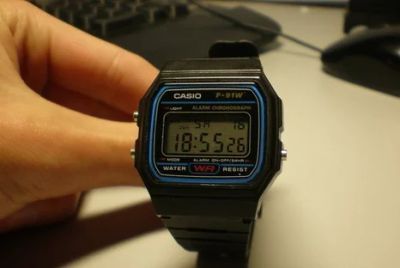 Лот: 8795303. Фото: 1. Новые часы CASIO F91W (оригинал... Оригинальные наручные часы