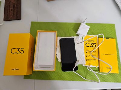Лот: 21063442. Фото: 1. Realme C35 4/64. Смартфоны