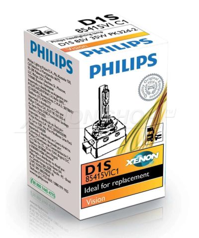 Лот: 14554953. Фото: 1. Ксеноновые лампы D1S Philips Xenon... Оптика и освещение