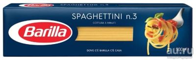 Лот: 17039205. Фото: 1. Barilla Spaghettini №3 Барилла... Крупы, сыпучие продукты