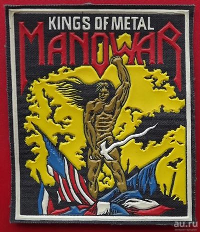 Лот: 16868263. Фото: 1. (№6022) шеврон (сувенирный) "Manowar... Сувенирные мелочи
