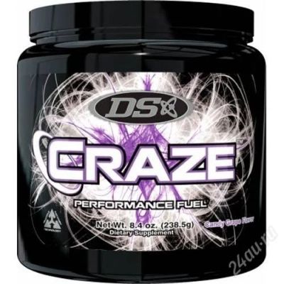 Лот: 2346712. Фото: 1. Driven Sports CRAZE Pre-Workout... Спортивное питание, витамины