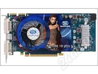 Лот: 373373. Фото: 1. Radeon HD 3870 512 Mb Sapphire... Видеокарты