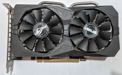 Лот: 17196790. Фото: 1. Видеокарта Asus AMD Radeon RX... Видеокарты
