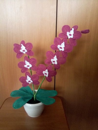 Лот: 15684162. Фото: 1. Орхидея. Искусственные и сувенирные цветы