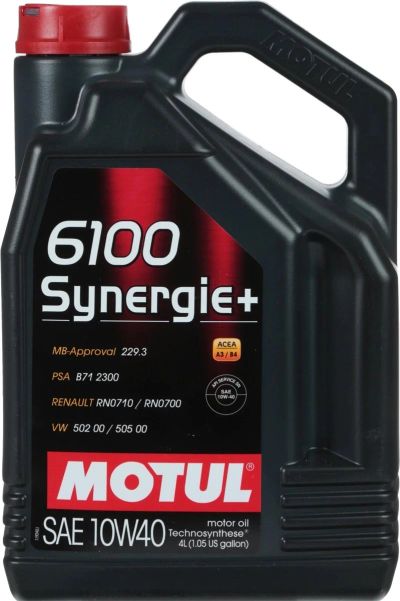 Лот: 16237004. Фото: 1. Масло MOTUL 10W40 6100 Sinergie... Масла, жидкости