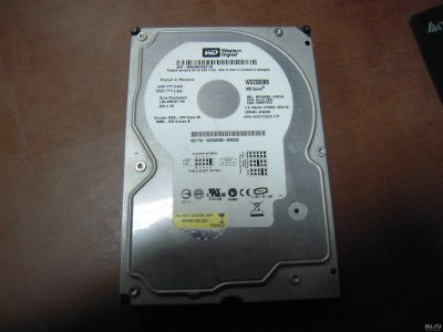 Лот: 13295410. Фото: 1. HDD 250gb IDE жесткий диск WD... Жёсткие диски (HDD)