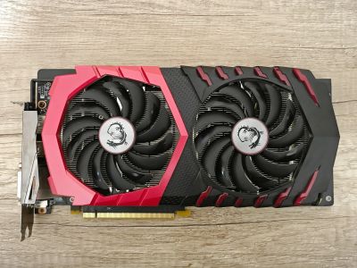 Лот: 20869227. Фото: 1. MSI GTX 1060 Gaming X 6 Gb. Видеокарты