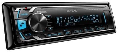 Лот: 10803073. Фото: 1. Автомагнитола Kenwood KMM-303BT... Автомагнитолы
