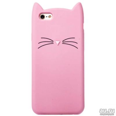 Лот: 12994327. Фото: 1. Чехол iPhone 6/ 6S Силикон "Кот... Чехлы, бамперы