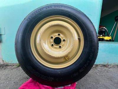 Лот: 24907018. Фото: 1. Запасное колесо Dunlop 5х120х67... Шины на дисках