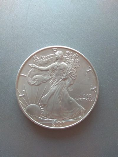 Лот: 15663114. Фото: 1. Серебряный доллар. Америка
