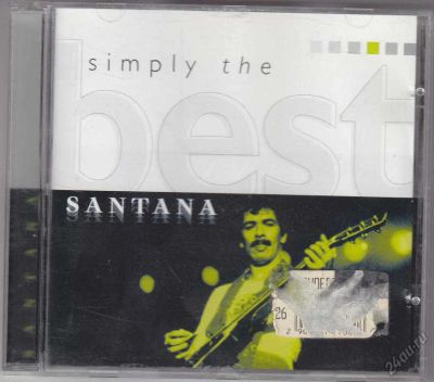 Лот: 5888812. Фото: 1. Santana =Simply The Best= 2004... Аудиозаписи