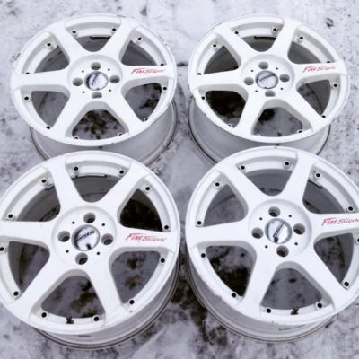 Лот: 4974205. Фото: 1. Литые диски R16 4x100 5Zigen из... Диски