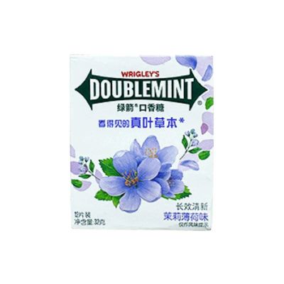 Лот: 24315952. Фото: 1. Wrigley"s Doublemint Резинка жевательная... Лекарства