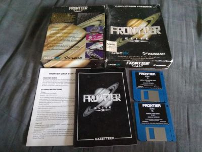 Лот: 11468889. Фото: 1. Frontier - Elite II, Commodore... Звук, фото, видео