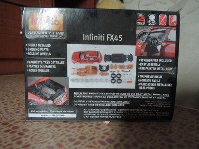 Лот: 7075307. Фото: 1. Infinity FX 45 1\24. Автомоделизм