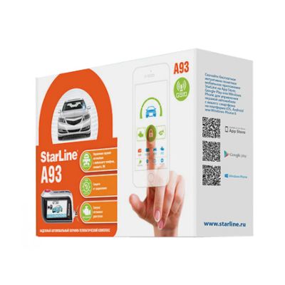 Лот: 13120729. Фото: 1. А/с StarLine A93 GSM. Автомобильные сигнализации
