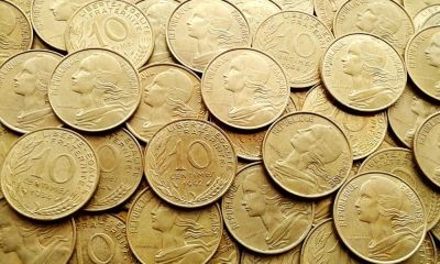 Лот: 11638527. Фото: 1. Франция ( 10с ) 23 монеты - одним... Наборы монет