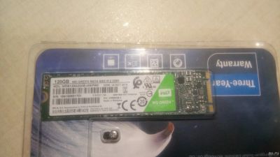 Лот: 13691625. Фото: 1. WD Green SSD M.2 WDS120G2G0B 120... SSD-накопители