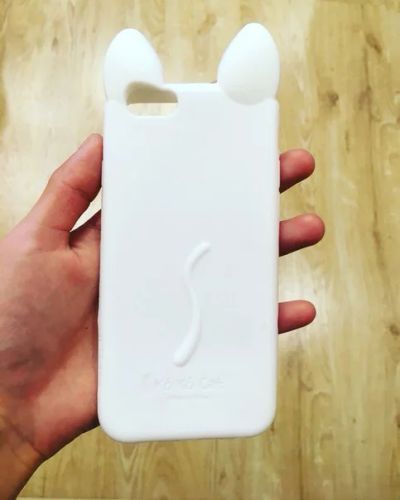 Лот: 7456064. Фото: 1. Чехол Iphone 6 6s кот котик ушки... Чехлы, бамперы