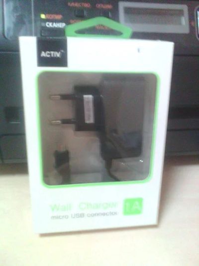 Лот: 6943742. Фото: 1. СЗУ micro USB 1А "Activ". Зарядные устройства, блоки питания, адаптеры сетевые для смартфонов