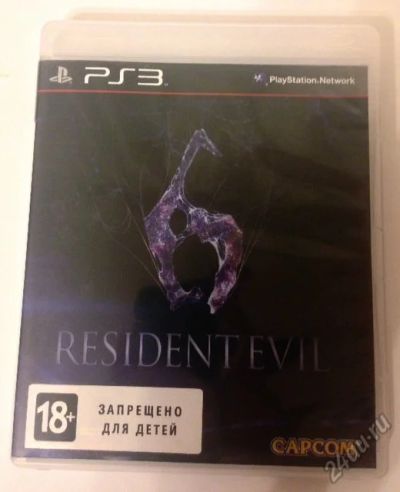 Лот: 5543390. Фото: 1. Диск Resident Evil 6 для PS3... Игры для консолей