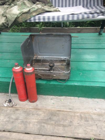 Лот: 16292089. Фото: 1. Полевая газовая печь. Портативные газовые плиты и горелки