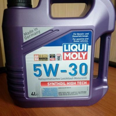Лот: 11927502. Фото: 1. Liqui moli 5w30 Synthoil High... Масла, жидкости