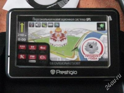 Лот: 2013064. Фото: 1. GPS Навигатор Prestigeo geovision... GPS-навигаторы