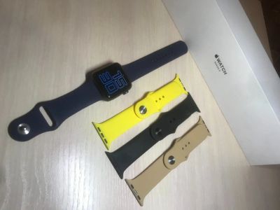 Лот: 16868487. Фото: 1. Apple watch 3 42 mm. Смарт-часы, фитнес-браслеты, аксессуары