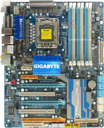 Лот: 17202152. Фото: 1. Образцовая плата под LGA 1366... Материнские платы