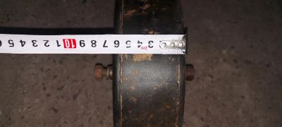 Лот: 25360231. Фото: 1. Тяжелое каучуковое колесо от тачки... Тачки, носилки