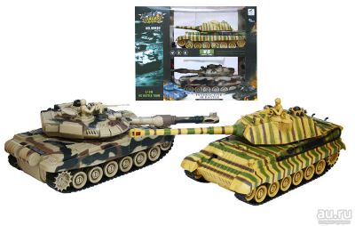 Лот: 12738527. Фото: 1. Танковый бой р/у 2 танка (T90... Машины и техника