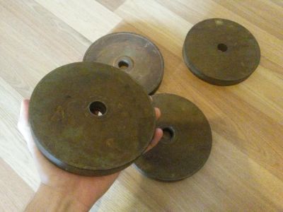 Лот: 6090774. Фото: 1. Блины 20кг по 5каждый. Штанги, блины