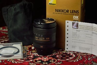 Лот: 5763981. Фото: 1. Объектив NIKON AF-S DX 16-85 F... Объективы