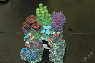 Лот: 2329020. Фото: 1. Декор для аквариума - грот ""Кораллы... Грунты, украшения, наполнения