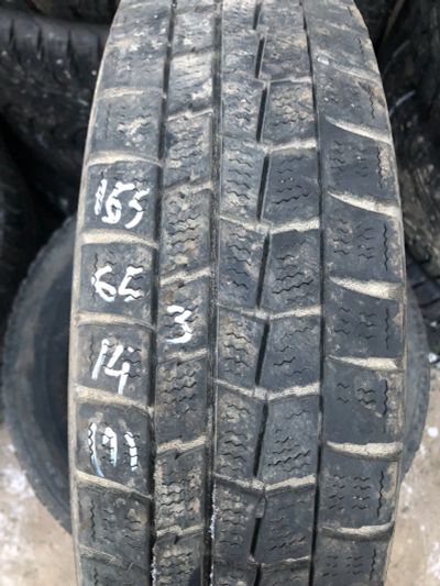 Лот: 24844289. Фото: 1. (1шт) 155/65R14 Dunlop Winter... Шины
