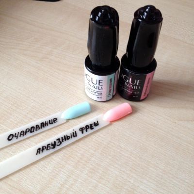 Лот: 7586956. Фото: 1. Voque nails гель-лак (2 шт). Лак для ногтей