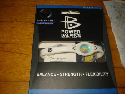 Лот: 7056456. Фото: 1. Power balance Original Белый. Браслеты