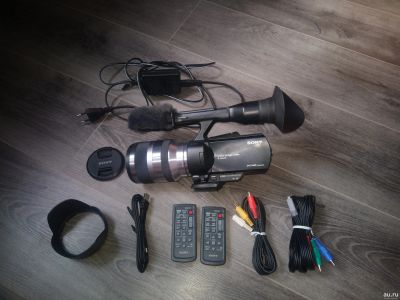 Лот: 13847755. Фото: 1. Sony nex- vg20e. Объективы