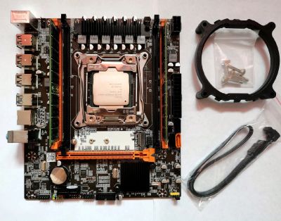 Лот: 16339525. Фото: 1. Комплект X99 LGA2011v3 + Процессор... Комплекты запчастей